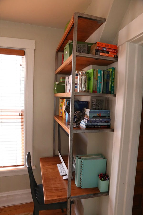 Our House Dining Room & Our DIY Desk