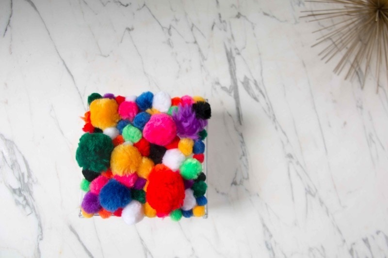 DIY Pom Pom Box