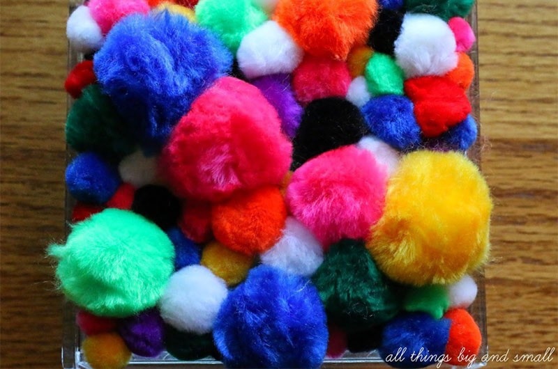 DIY Pom Pom Box