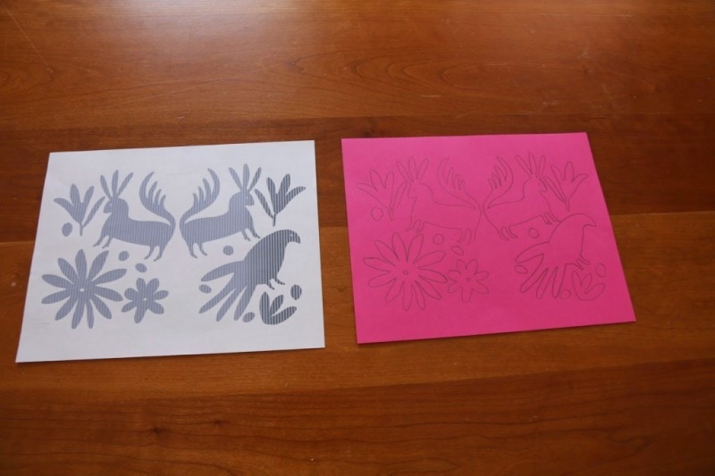 DIY Otomi Print Artwork