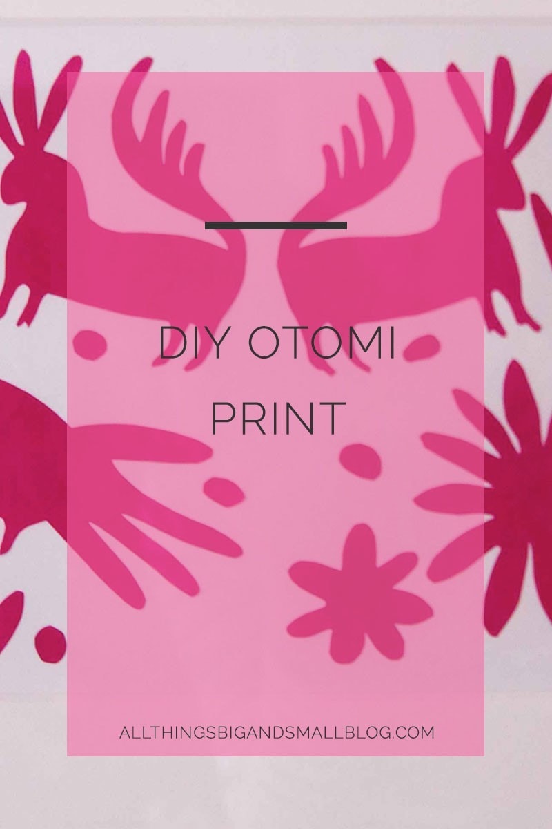 DIY Otomi Print Artwork
