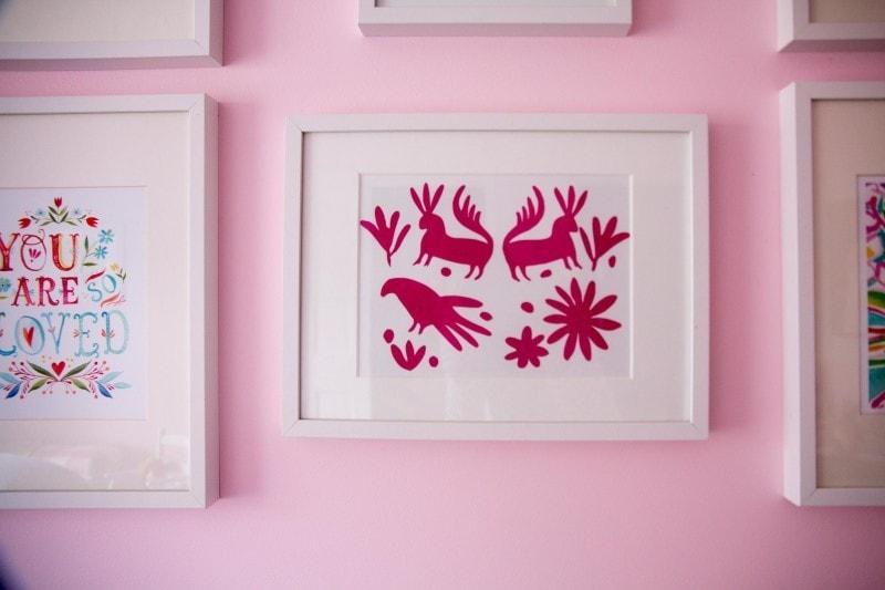 DIY Otomi Print Artwork