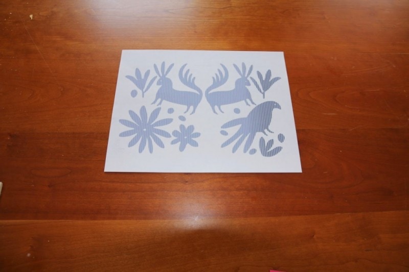 DIY Otomi Print Artwork