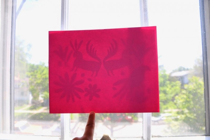 DIY Otomi Print Artwork