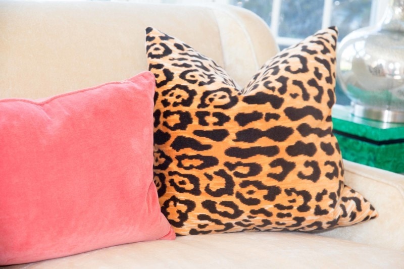 DIY Leopard Pillows