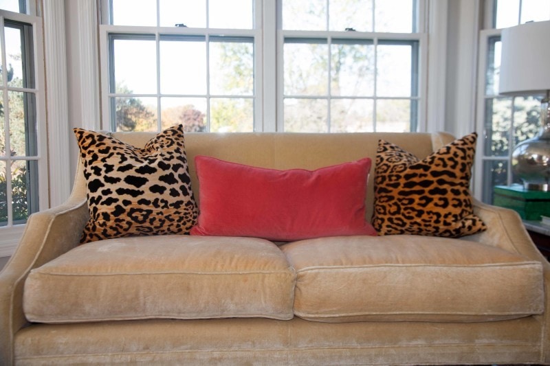 DIY Leopard Pillows