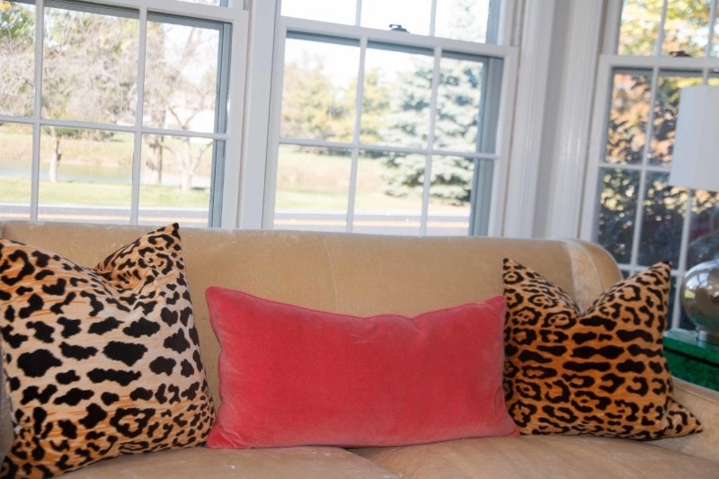 DIY Leopard Pillows