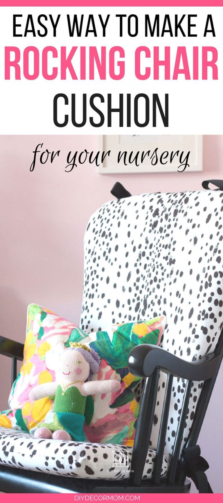 DIY Upholstered Rocking Chair Home Decor DIY Decor Mom