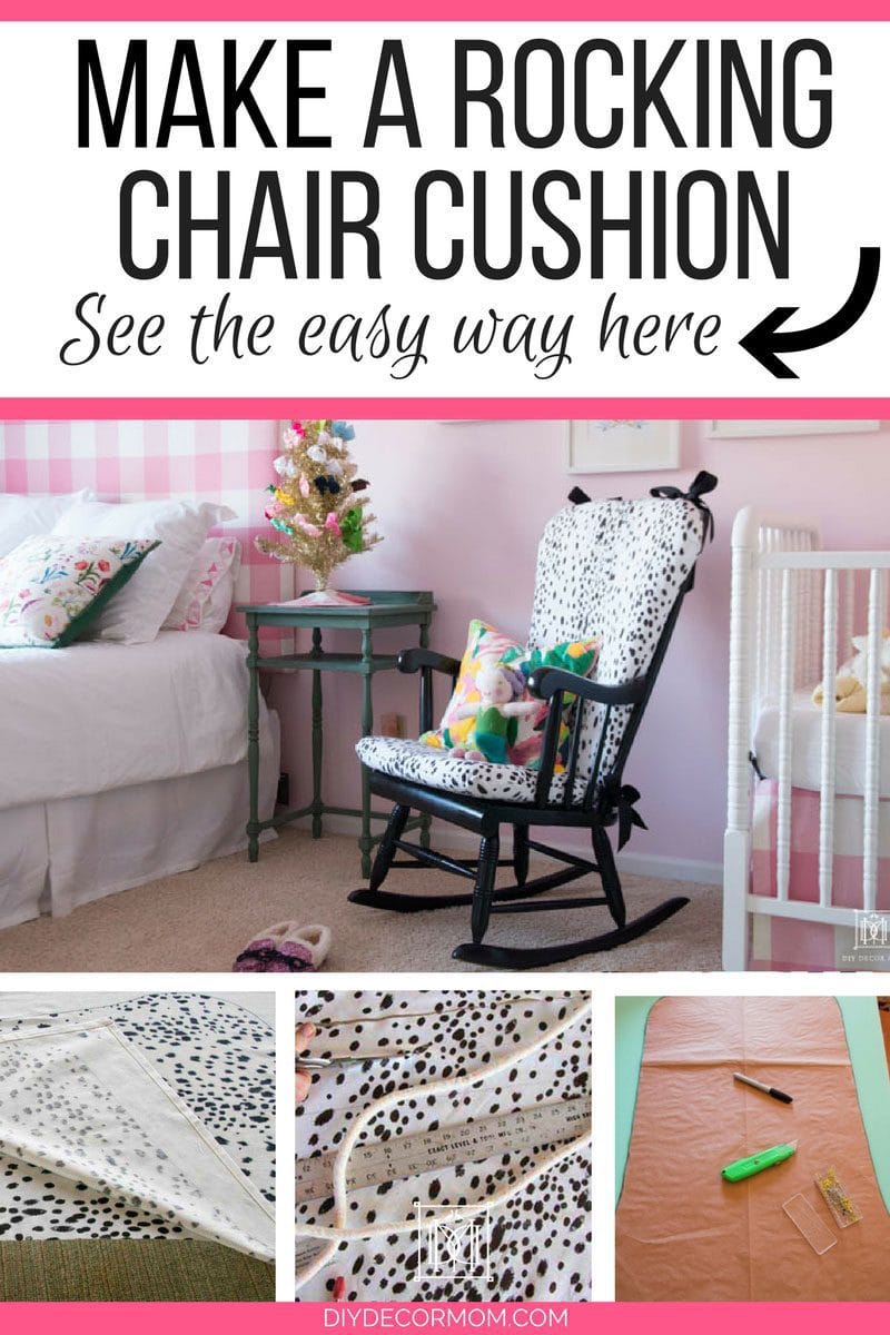 Tufted Rocking Chair Cushion Set