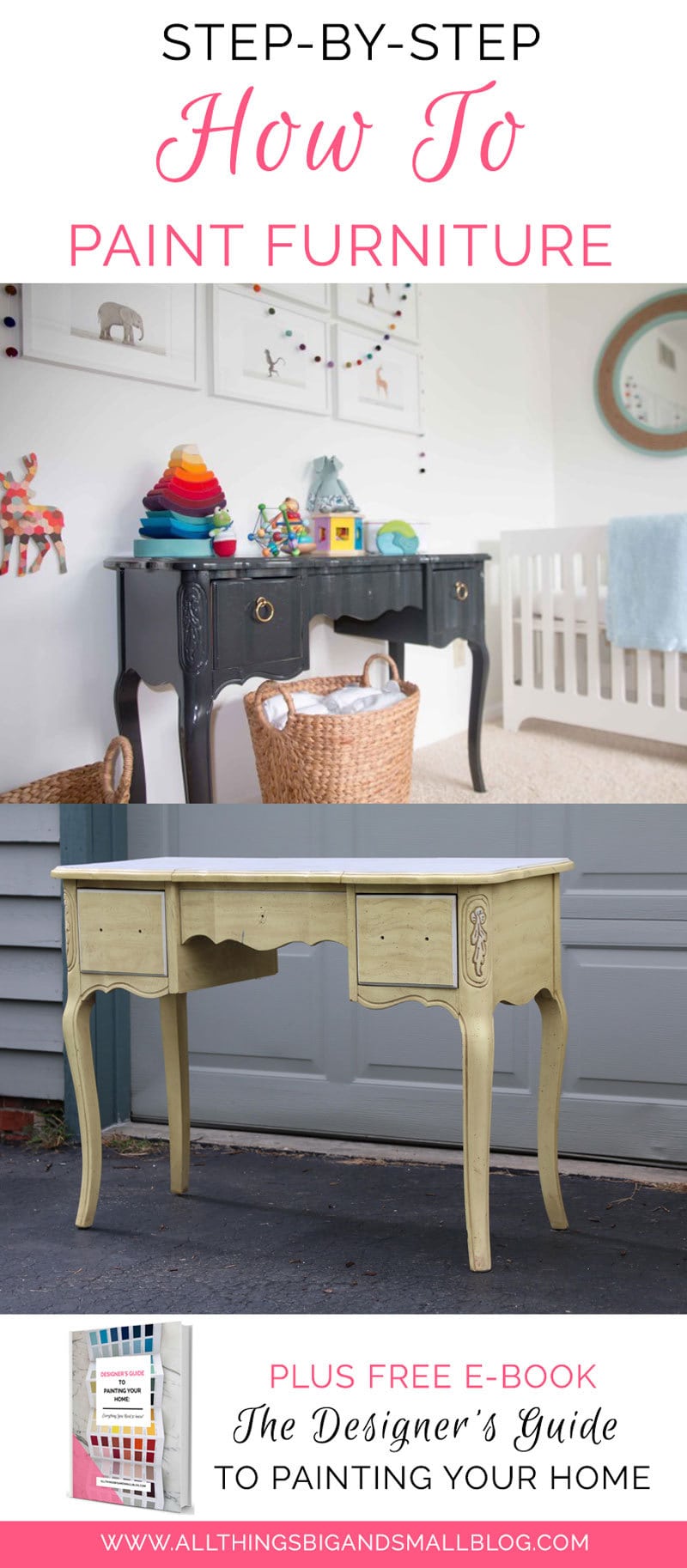 LiveLoveDIY: How To Paint Furniture With Oil Paint  Refinished bedroom  furniture, High gloss furniture, Furniture