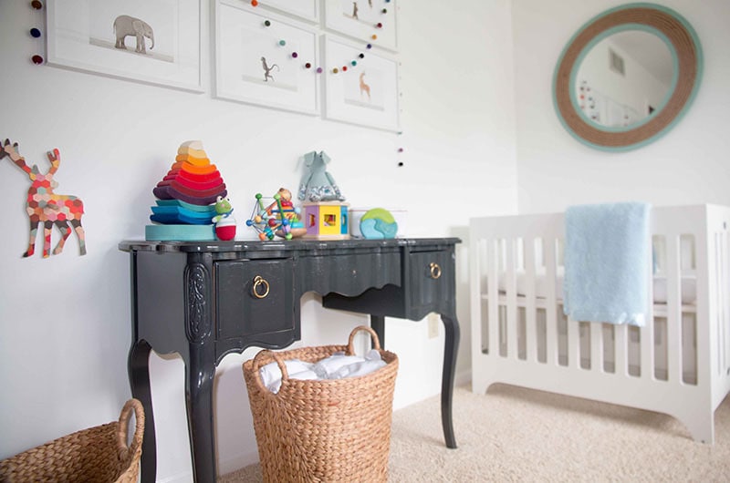 How to Add Color to a Neutral Nursery 6 - Montessori Gifts that Kids AND Parents Will Love by popular mom blogger DIY Decor Mom