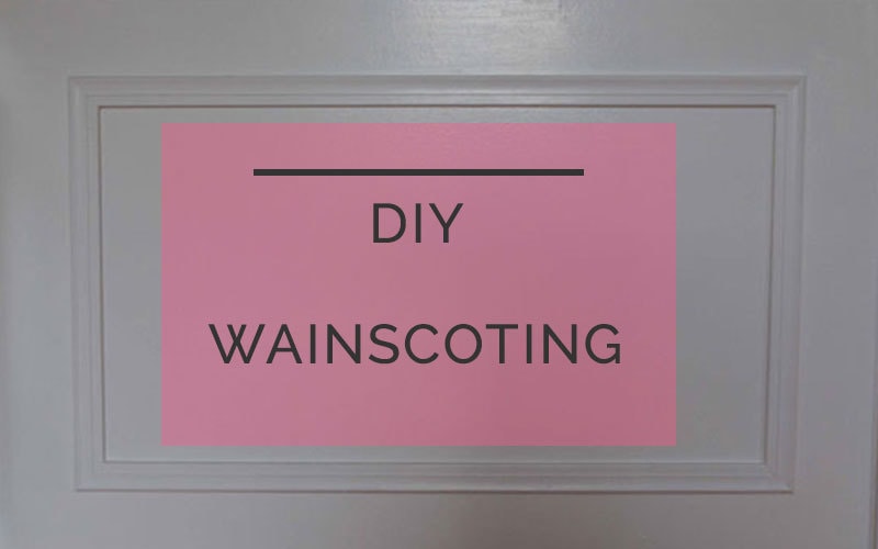 diy wainscoting