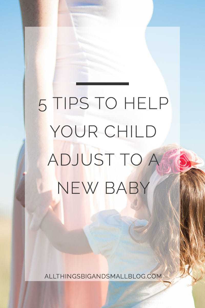 help your kid adjust to new baby