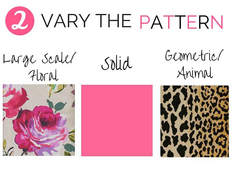 how-to-mix-patterns-2 - Designer Secrets: A Foolproof Formula to Mix Fabric Patterns by home decor blogger DIY Decor Mom