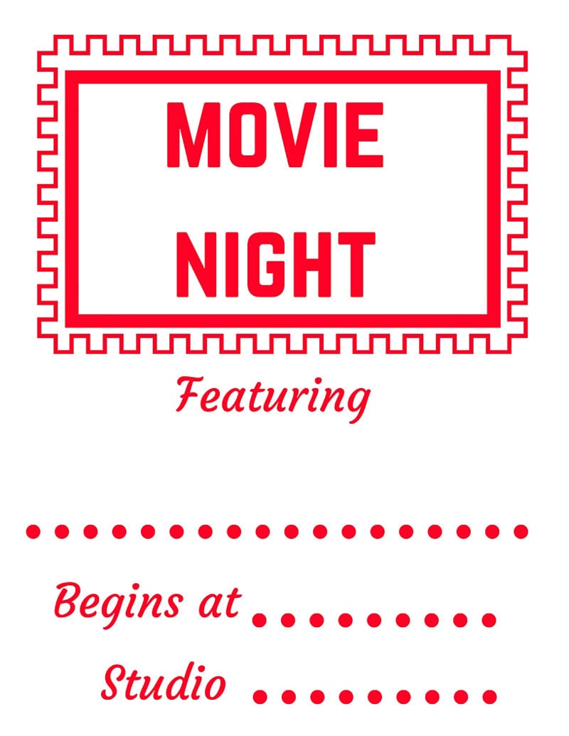 how to have a family movie night outside diy decor mom