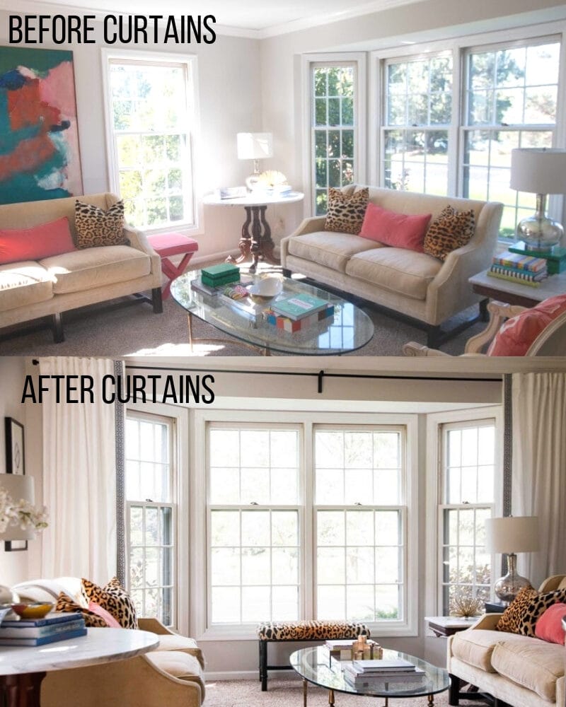 interior design mistakes you are making--how to install curtains in your home