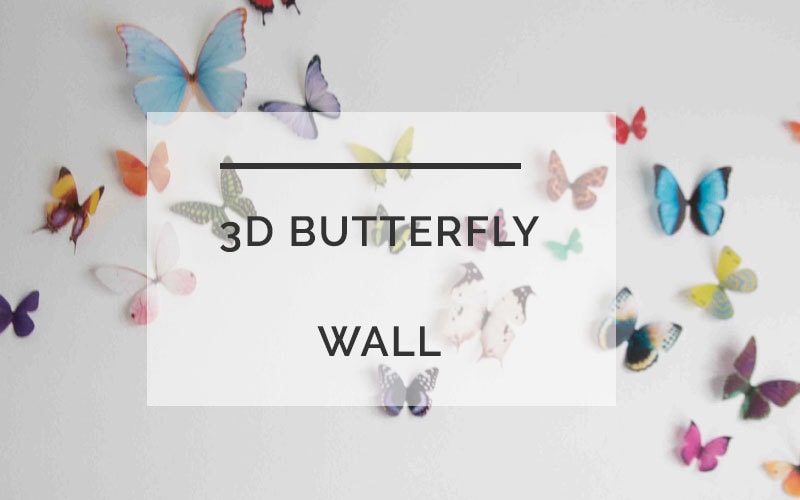 butterfly wall
