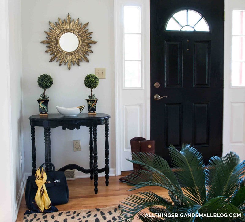 how to paint fiberglass door | loved this step-by-step tutorial on how to paint your front door! - How To Paint Fiberglass Door by home decor blogger DIY Decor Mom 