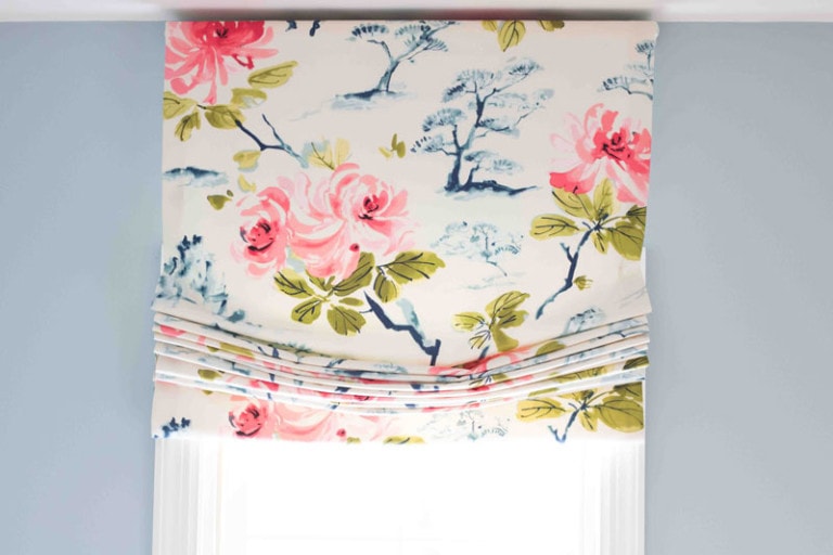 DIY Roman Shade Make Your Own Roman Shade Tutorial