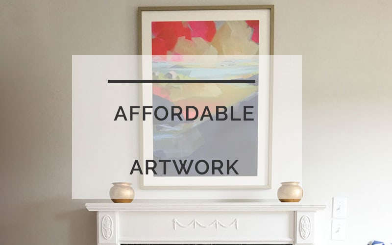 Affordable Artwork by popular home decor blogger DIY Decor Mom