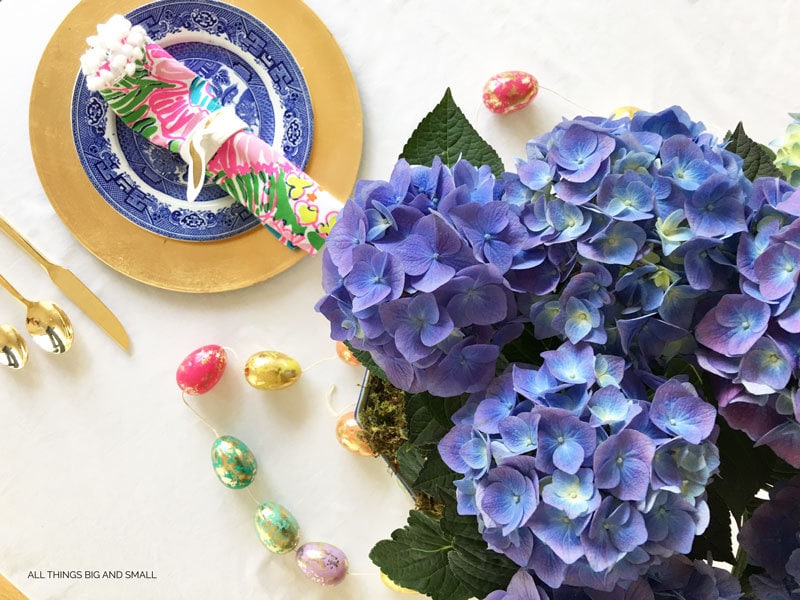 How to Add Color to Your Easter Table | ALL THINGS BIG AND SMALL | EASTER TABLESCAPE