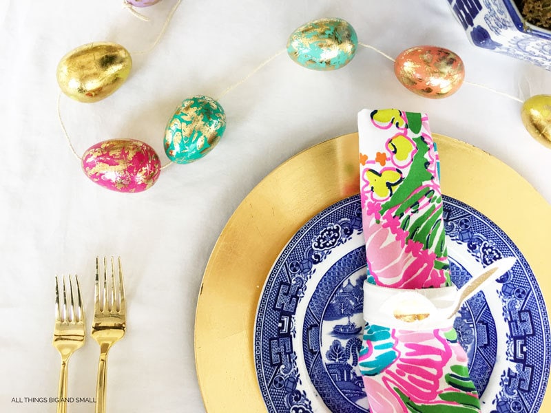 Easy Easter Tablescape | DIY Easter Tablescape | ALL THINGS BIG AND SMALL