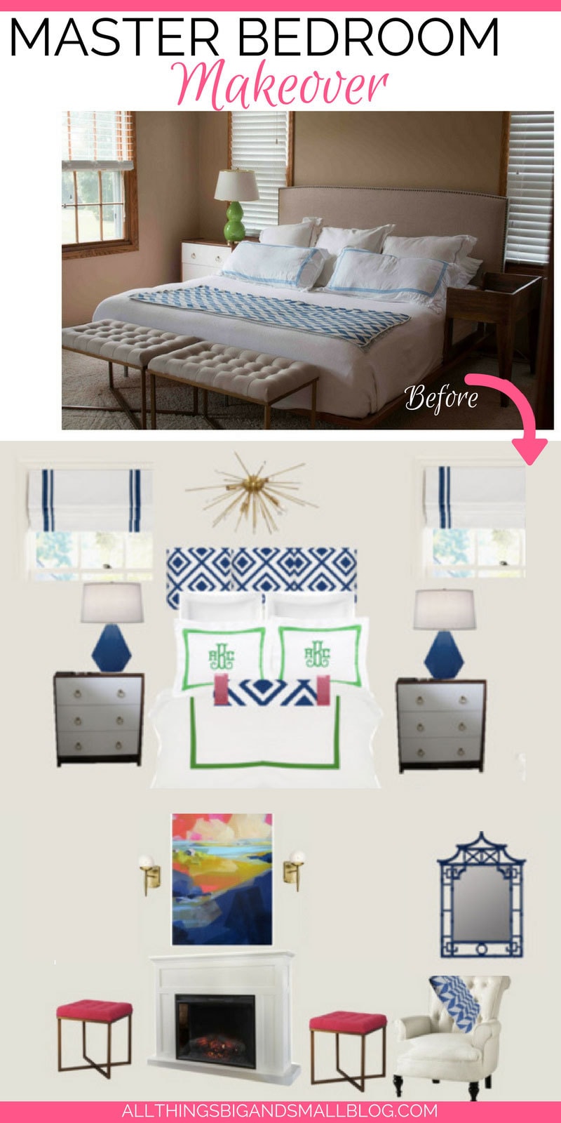 master bedroom makeover | AlL THINGS BIG AND SMALL