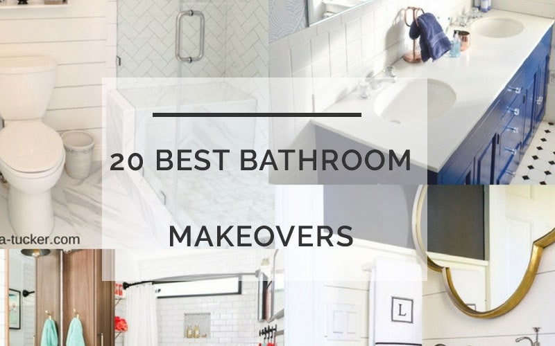 20 best diy bathroom makeovers on a budget