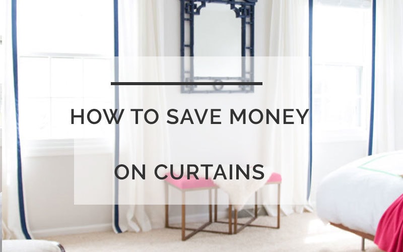 diy curtains save money