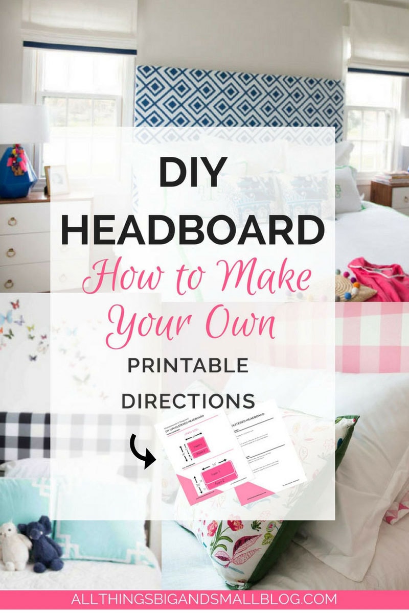 DIY Headboard | make your own headboard with these easy step-by-step instructions!