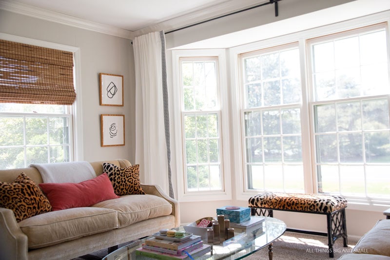 how to make art for your home--such an easy DIY project! ALL THINGS BIG AND SMALL