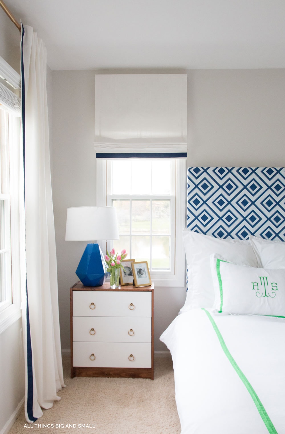 DIY Roman Shade: Make Your Own Roman Shade Tutorial