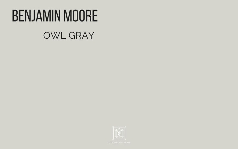 Benjamin Moore Owl Gray Paint colors