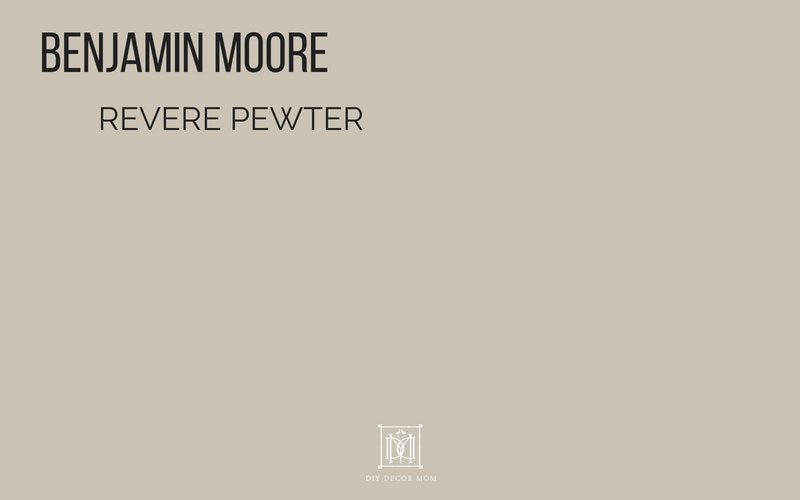 Benjamin Moore Revere Pewter The Perfect Paint Color 2022 Diy Decor Mom - Best Gray Beige Paint Colors Benjamin Moore