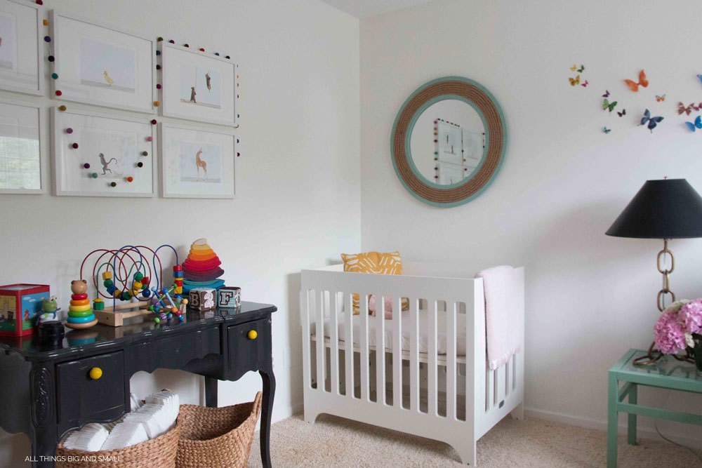Easy Updates for a Fresh and Functional Nursery and a GIVEAWAY DIY Decor Mom