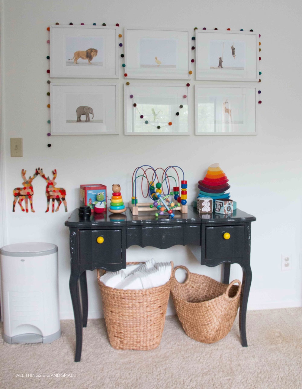 Easy Updates for a Fresh and Functional Nursery and a GIVEAWAY DIY Decor Mom