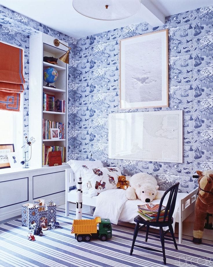 blue playroom ideas