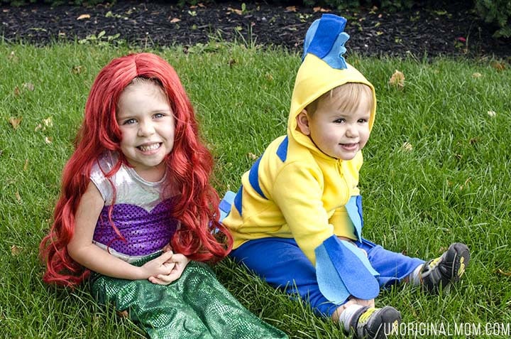 diy costume halloween- little mermaid