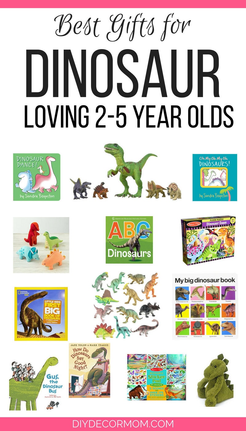 The BEST dinosaur toys for your dino-obsessed toddler--love these dinosaur toy gift ideas!