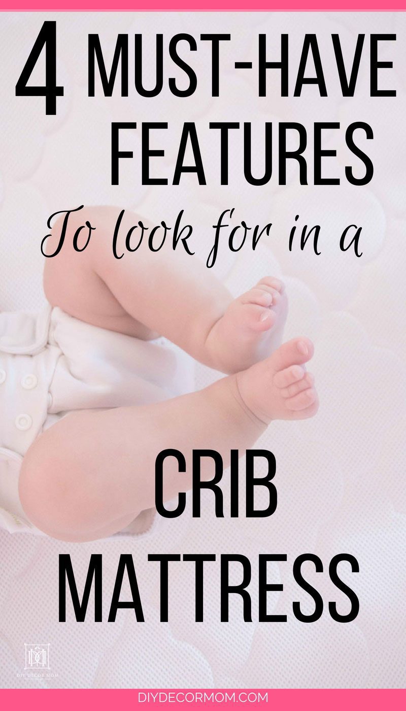 Such useful list of features to look for in a breathable crib mattress! #AD #NewtonBaby #WakeUpHappy @NewtonBabyRest #breathablecribmattress - Breathable Crib Mattress: Brooke's New Bed and Bedroom by popular mo blogger DIY Home Decor