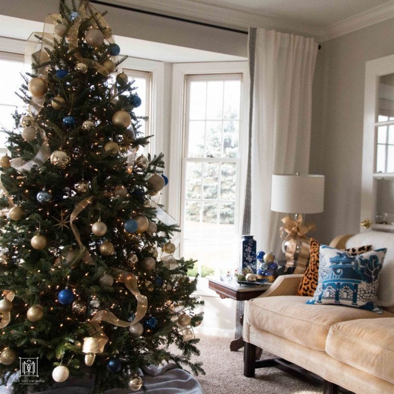 Small Decorated Christmas Trees Holiday Decor DIY Decor Mom