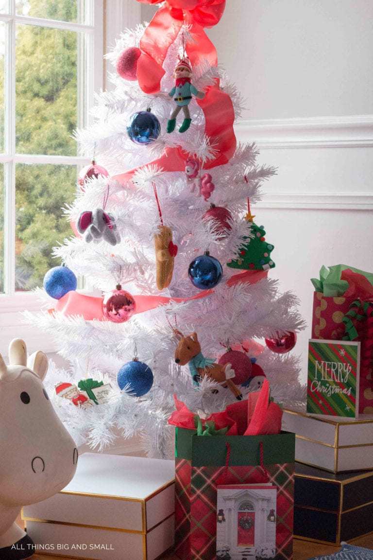 Small Decorated Christmas Trees Holiday Decor DIY Decor Mom