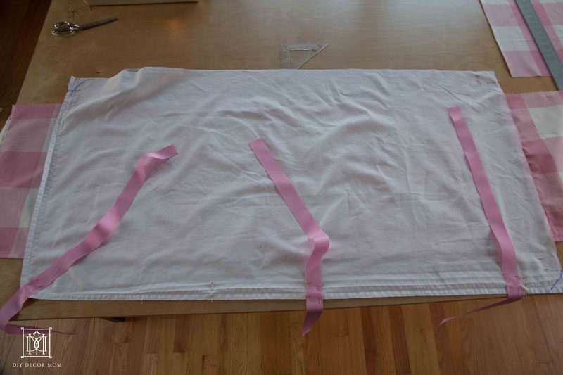 diy crib skirt full tutorial--see how to make your own pink crib skirt