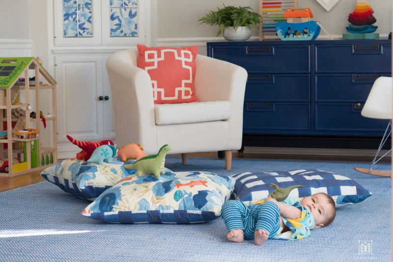 DIY Floor Pillows The Easiest Way to Make Giant Floor Cushions