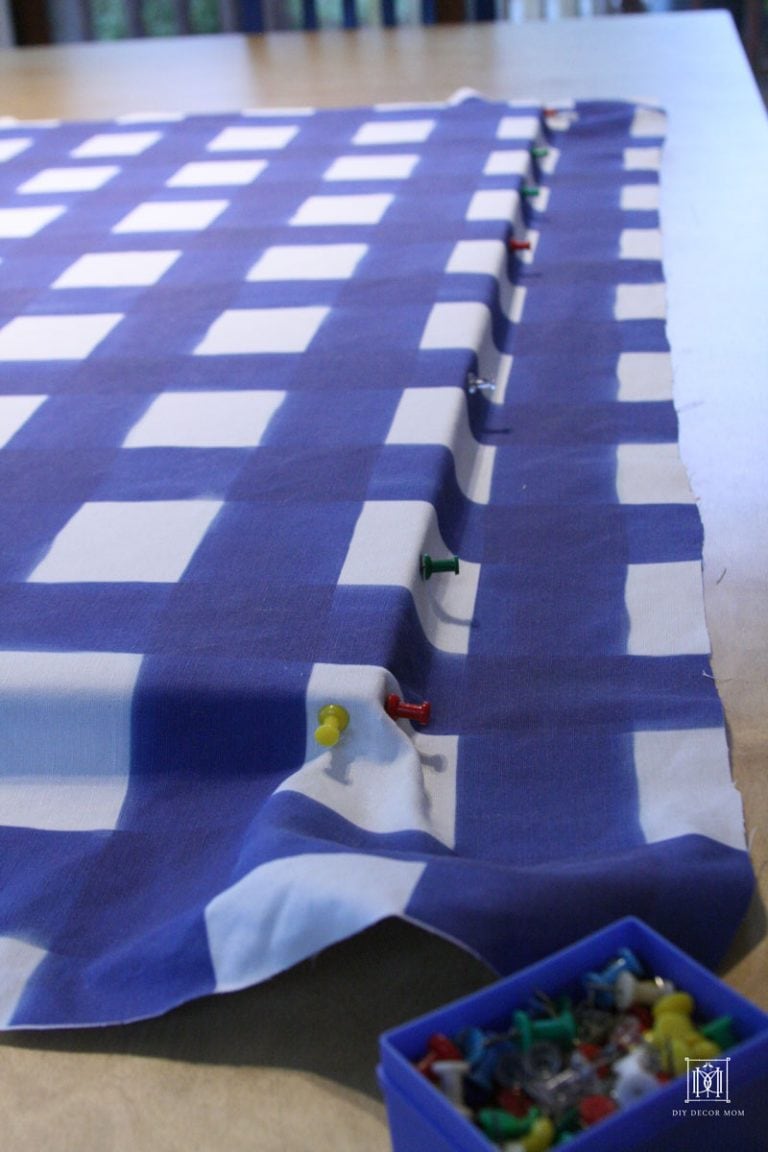 DIY Bulletin Board Make Your Own Fabric Bulletin Board Easily