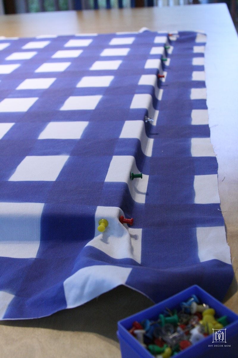 DIY Bulletin Board - Make Your Own Fabric Bulletin Board Easily