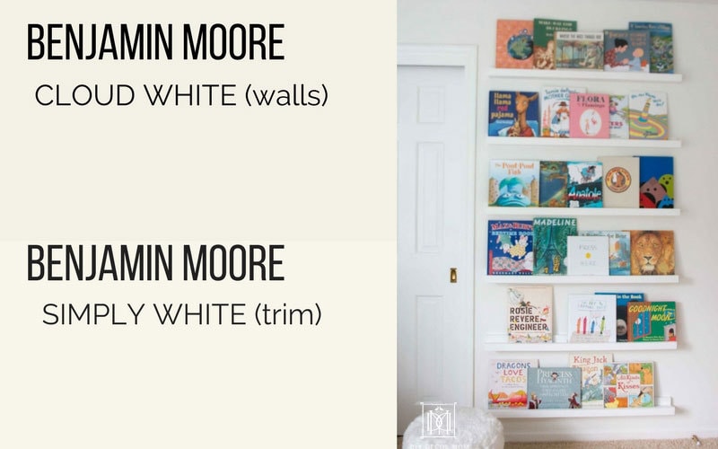 benjamin moore cloud white walls