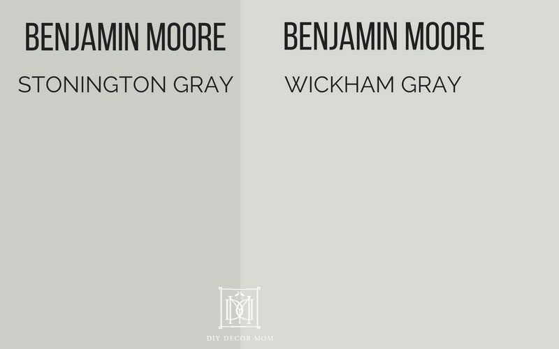 best gray paint colors- stonington gray vs wickham gray