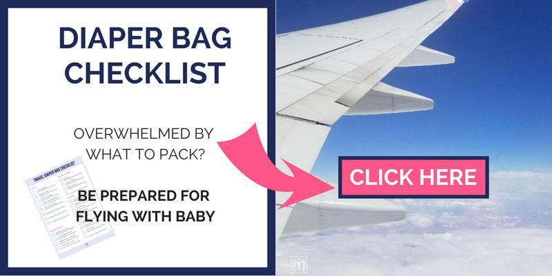 TRAVELING WITH BABY CHECKLIST