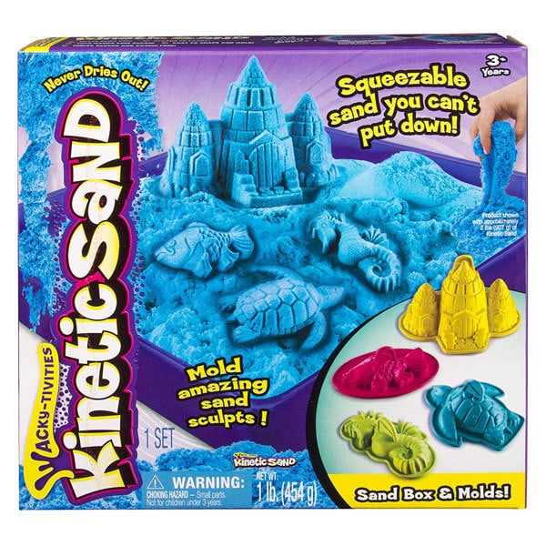 magic sand and kinetic sand great present for 3 yr old boy